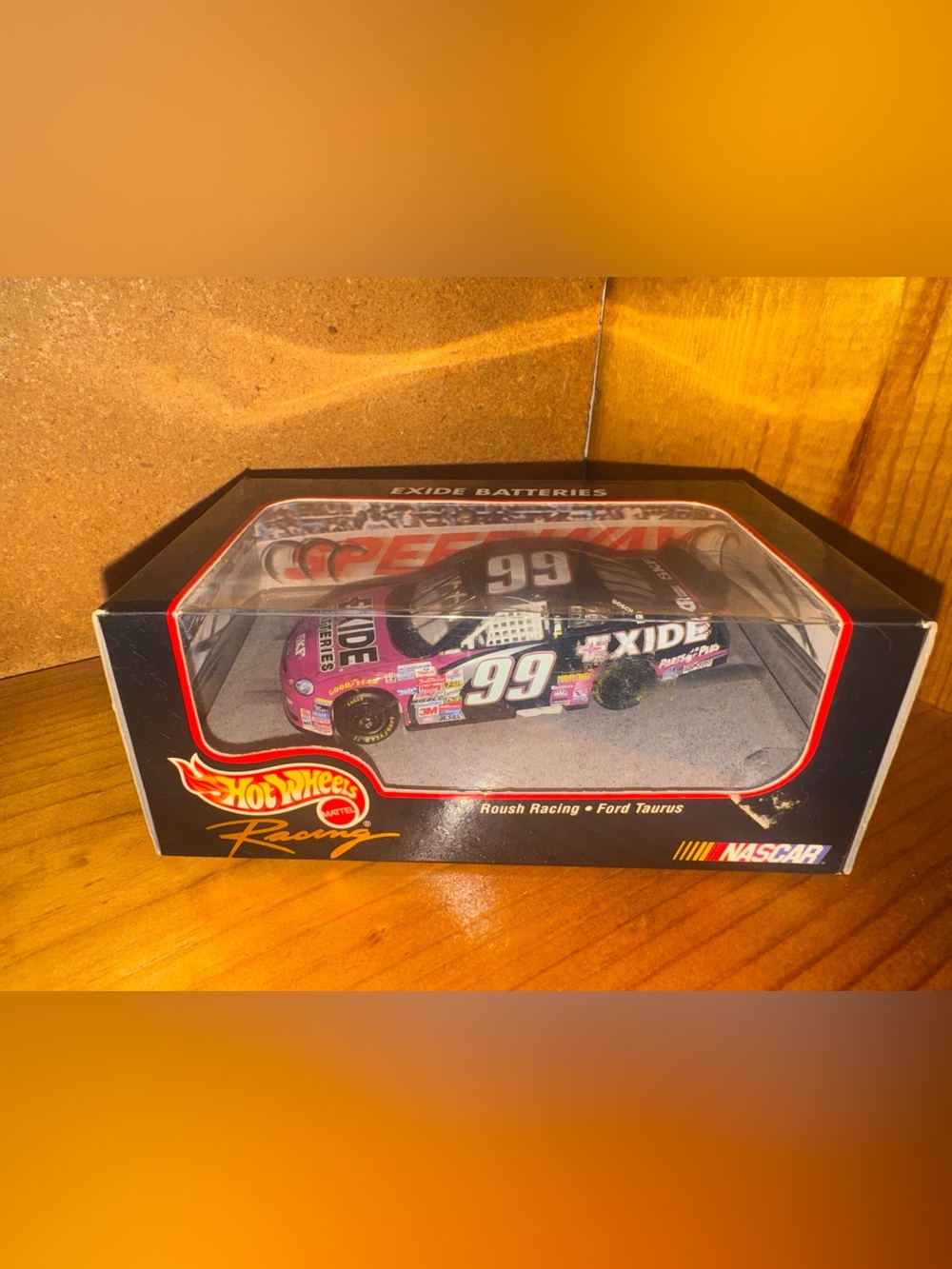 Hot Wheels Racing NASCAR #99 Exide Batteries Ford Taurus 
JEFF BURTON